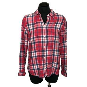 American Eagle Outfitter’s Boyfriend Fit Plaid Shirt - Women’s XS